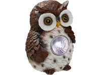 OBI LED solární svítidlo Visso sova