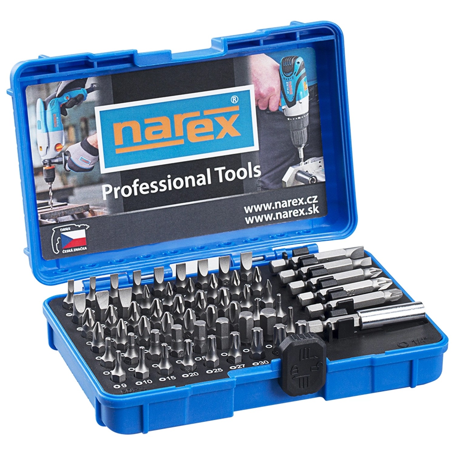 Narex Sada bitů 60-Bit Box