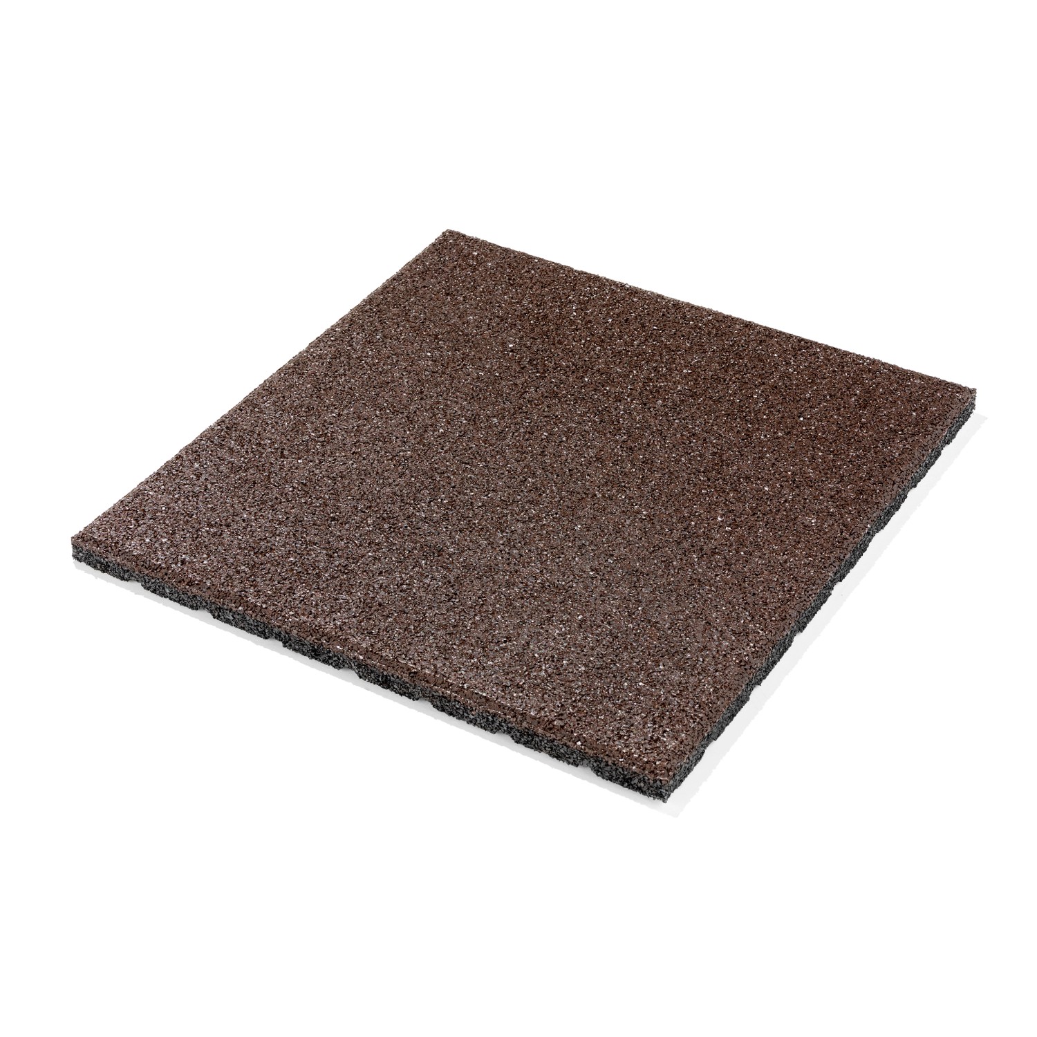 MAX3 Gumová dlažba hnědá 500 x 500 x 25 mm