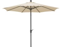 SCHNEIDER Slunečník Harlem ecru pr. 270 cm SCHNEIDER Slunečník Harlem ecru pr. 270 cm