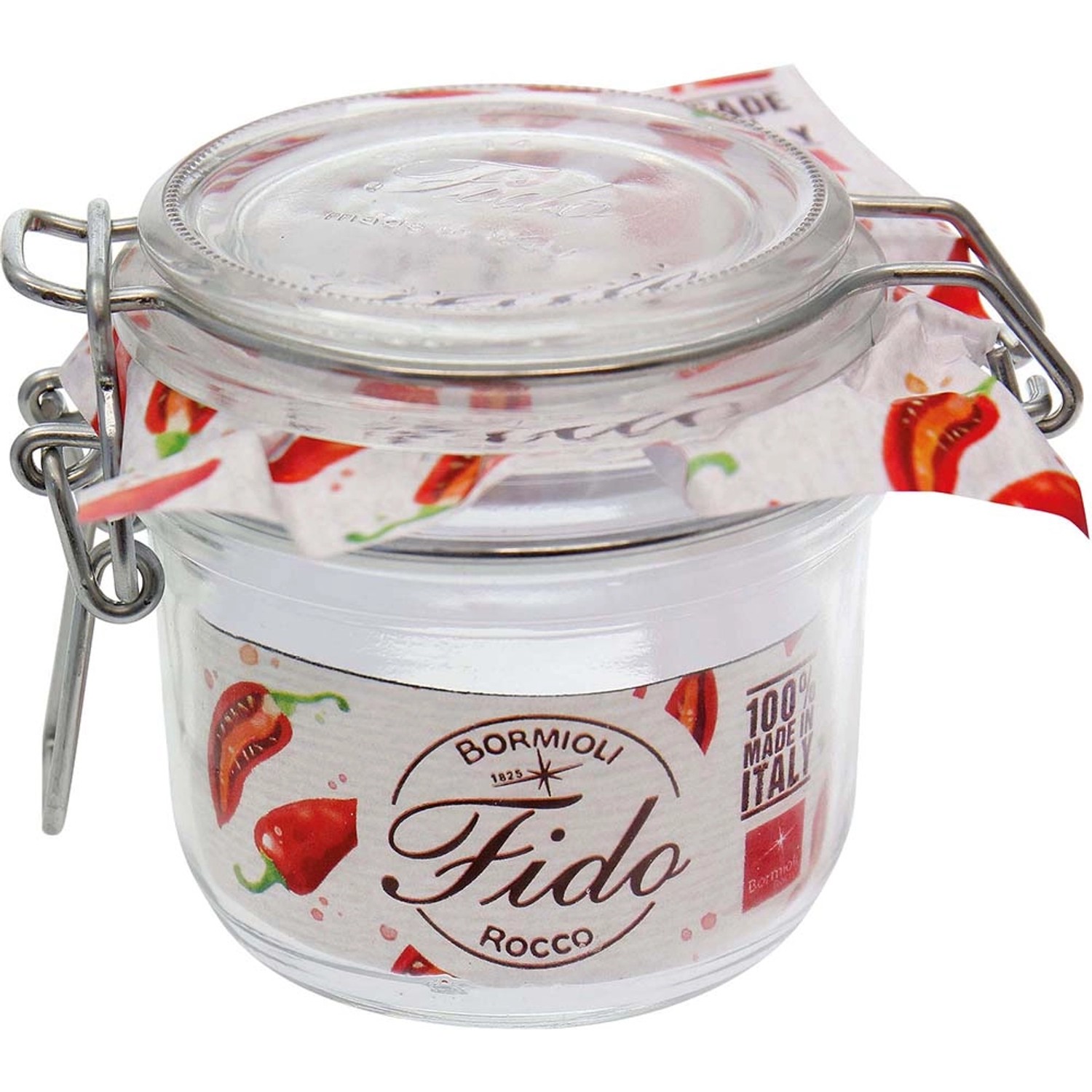 Bormioli Rocco Sklenice zavařovací se sponovým uzávěrem Fido 200 ml