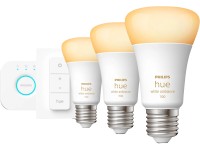 Philips Hue Startovací sada: 3x žárovka E27 WA + Hue Bridge + Dimmer Switch