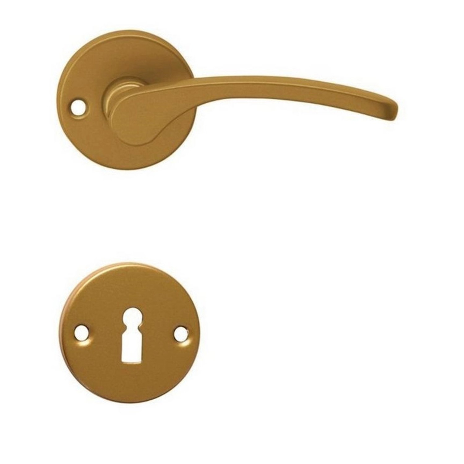 Cobra Rozetové dveřní kování LAURA-R ECONOMY PZ, zlatá