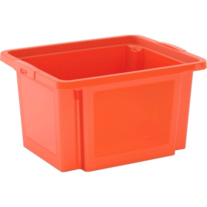 H stohovatelný box 23 l oranžový 23 x 42 x 35 cm