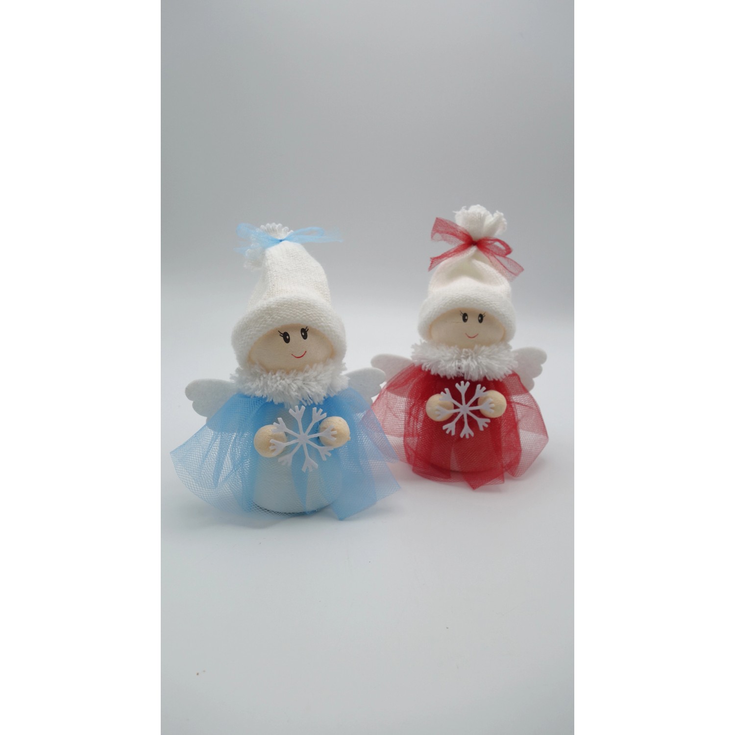 BD-Tova Figurka andílek v šatech, mix barev, 18 cm