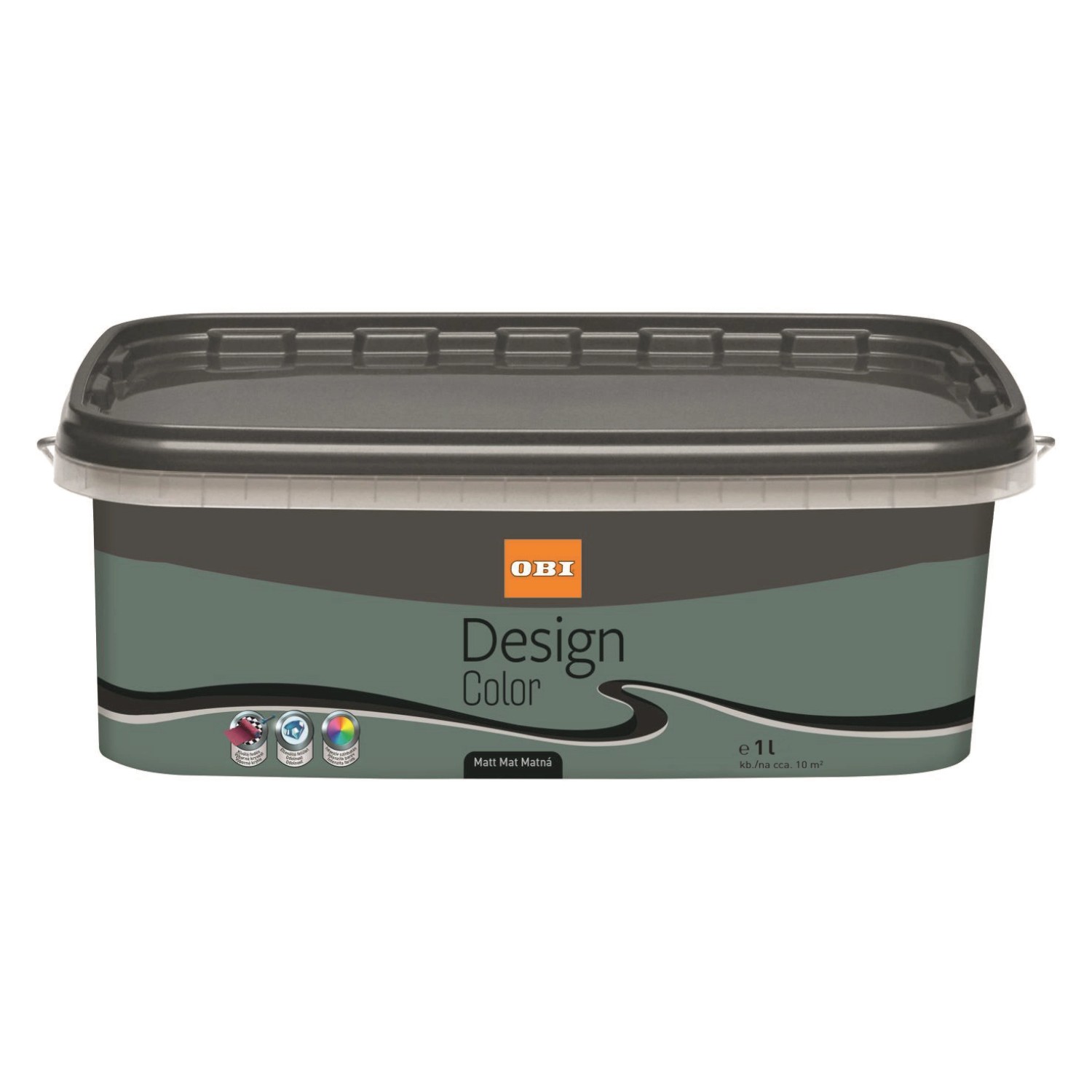 OBI Interiérová barva Design Color matná Eukalyptus 1 l