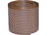 Sarei Ochranná/větrací mřížka, PVC hnědá, 100 mm x 5 m
