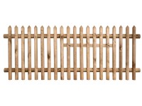 Plaňkový plot, 21 planěk, tlaková impregnace, 250 x 100 cm Plaňkový plot, 21 planěk, tlaková impregnace, 250 x 100 cm