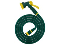 Steuber Flexibilní zahradní hadice vč. sprchy a konektorů, zelená, 8,3 m
