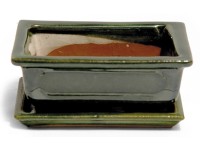 Miska pod květináč pro bonsaje, různé druhy, 1 ks,  pr. cca 15 cm