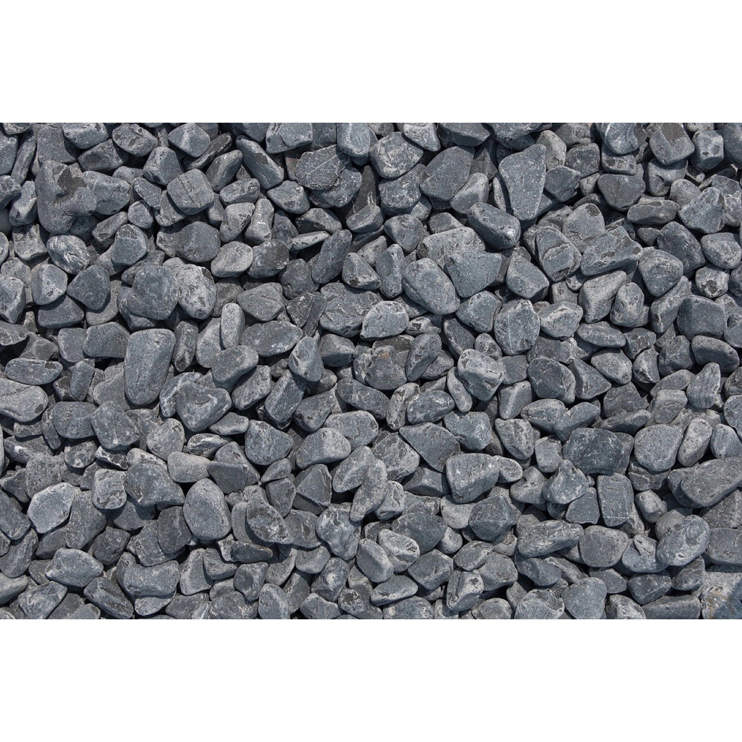 Mramorové okrasné oblázky černá Ebano 15-25 mm 25 kg PE pytel