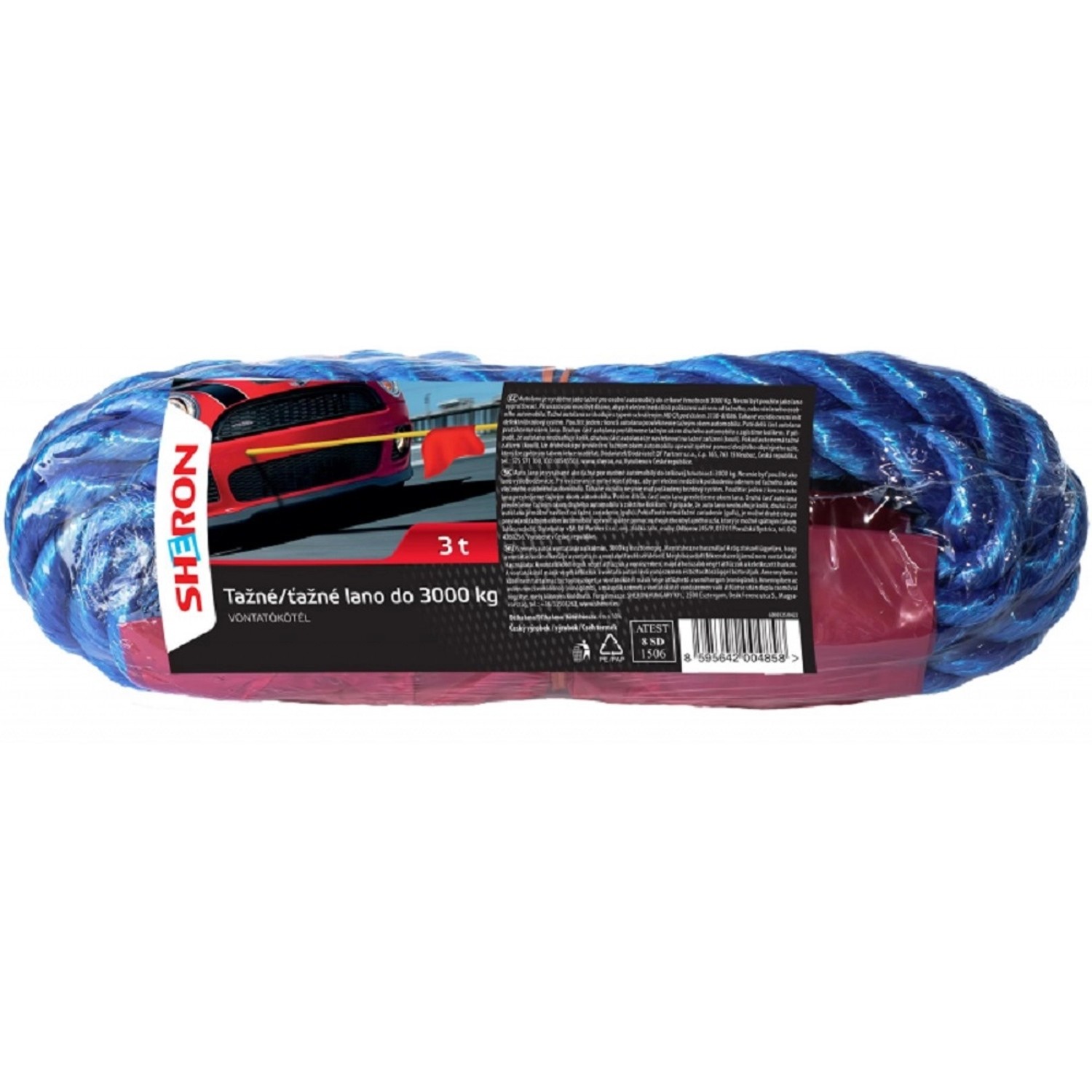 SHERON Tažné lano do 3000 kg