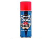 Hammerite Přímo na rez barva na železné kovy ve spreji hladká červená 400 ml
