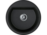 Miló Granitový dřez Olli grafitový pr. 51 x 21,5 cm