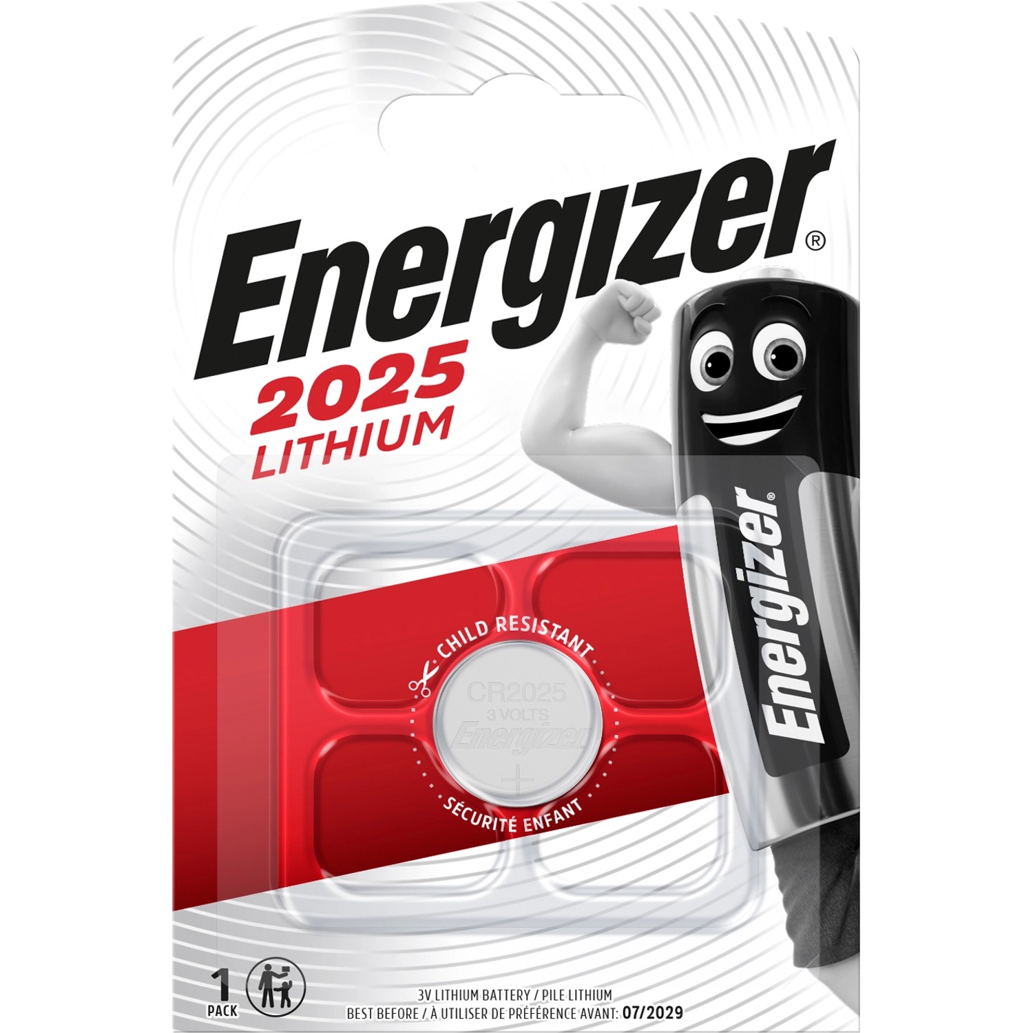 Energizer CR2025 - lithiové baterie - 3 V