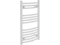 Sanotechnik Koupelnový radiátor Bari B700, oblý, bílá, střed.př., 80,3 x 60 cm