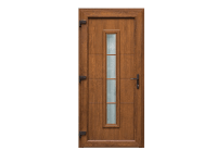 CanDo Vchodové plastové dveře Tenerife, zlatý dub, 90 L CanDo Vchodové plastové dveře Tenerife, zlatý dub, 90 L