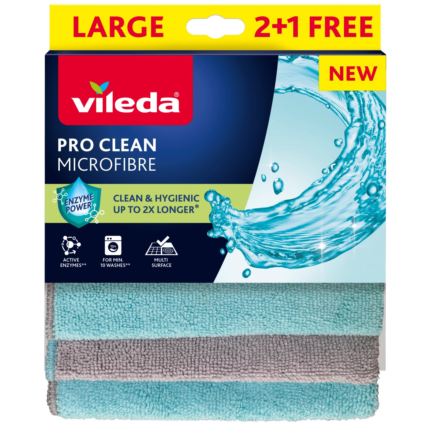 VILEDA Pro Clean Mikrohadřík 2 + 1 kus