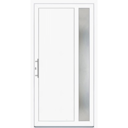 Panto Plastové vchodové dveře K011, bílá, 110 x 210 cm, L