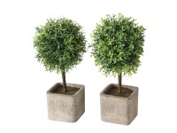 Boltze Umělá rostlina v květináči Amos různé druhy 26 x 12 x 26 cm, 1 ks