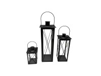 Boltze Lucerna Farol černá 3 ks Boltze Lucerna Farol černá 3 ks