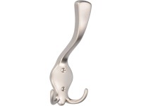 Siro Háček na klobouky 703 kovový niklové barvy matný vzdálenost otvorů 32 mm Siro Háček na klobouky 703 kovový niklové barvy matný vzdálenost otvorů 32 mm