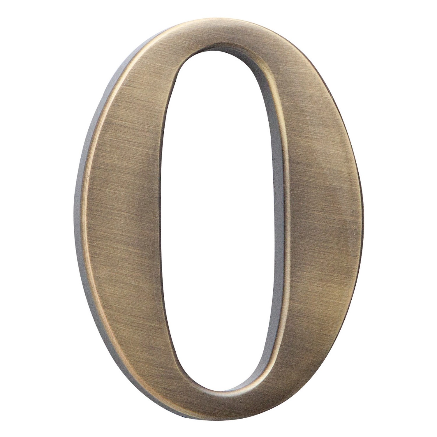 Cislo 3D bronz cesany 0