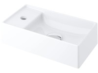 RAVAK Umývátko Veda Wall 40 L s otvorem bez přepadu bílé 40,8 x 22,2 x 9,5 cm RAVAK Umývátko Veda Wall 40 L s otvorem bez přepadu bílé 40,8 x 22,2 x 9,5 cm