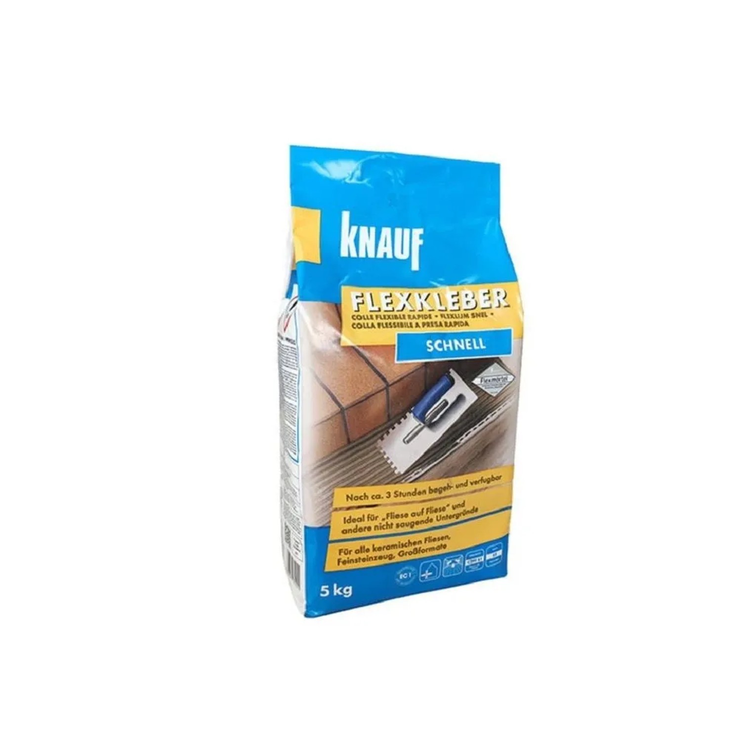 Knauf Flexkleber Schnell Lepidlo na obklady a dlažbu C2FT S1, 5 kg