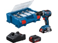 Bosch Professional Aku vrtací šroubovák GSR 18V-55 2 x aku, nabíječka+100díl pří