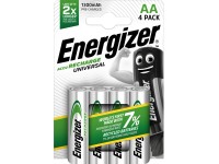 Energizer Akumulátor Universal AA Mignon 1300 mAh, 4 ks Energizer Akumulátor Universal AA Mignon 1300 mAh, 4 ks
