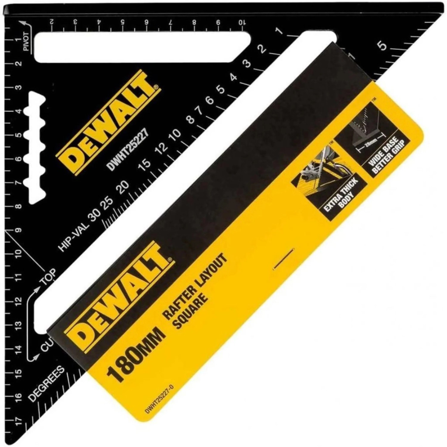 DeWalt Úhelník s metrickou stupnicí, 300 mm