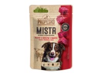 Propesko Mistr Filetky pro psy s hovězím v omáčce 85 g