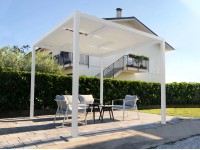 Ximax Hliníková pergola Verona, bílá, 250 x 300 x 300 cm Ximax Hliníková pergola Verona, bílá, 250 x 300 x 300 cm