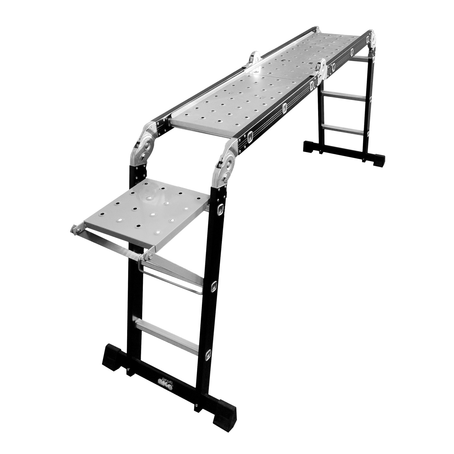 MAGG Profi Žebřík multifunkční s nášlapnou deskou 4x3