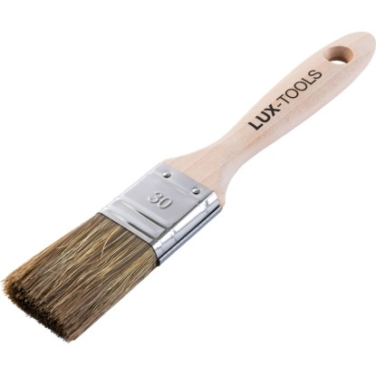 LUX-TOOLS PRO Plochý lazurovací štětec 30 mm