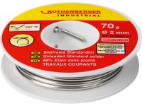 Rothenberger Standardní pájecí cívka bezolovnatá SP Sn99Cu1, pr. 2 mm, 70 g