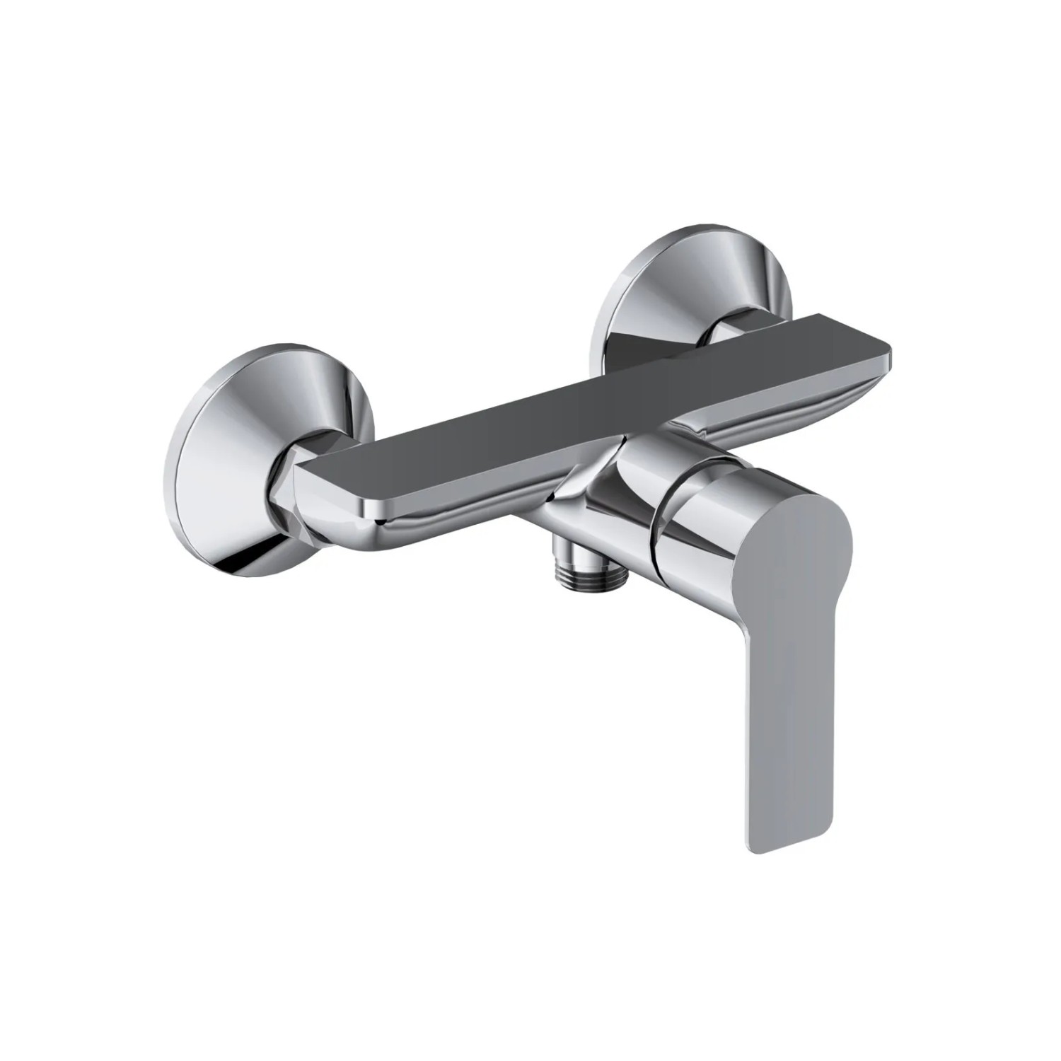 RAVAK Nástěnná sprchová baterie Solar SL 032.00CR bez setu, chrom, rozteč 150 mm