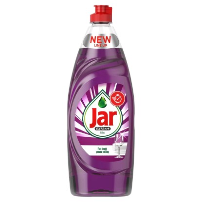 Jar Tekutý prostředek na mytí nádobí Extra+ Lilac s vůní šeříku, 650 ml