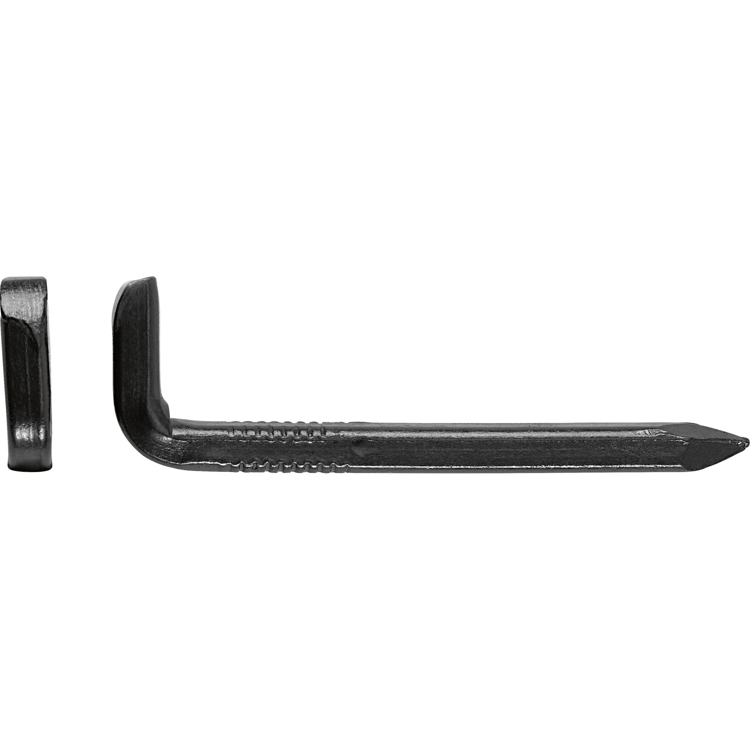 LUX Ocelový hák modřený průměr 3,5 mm x 50 mm, 8 ks