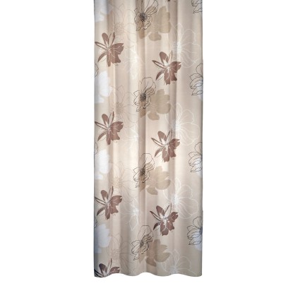 Albani Zatemňovací záclona Dim-Out s potiskem béžová výška 140 cm - metráž