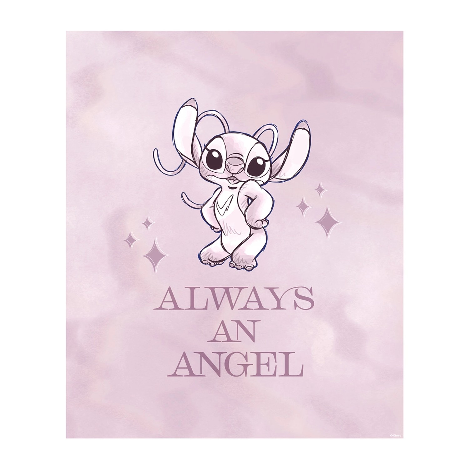 Komar Plakát Stitch Always an Angel 30 x 40 cm