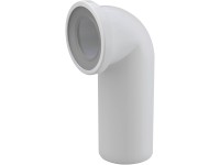 Alcadrain Dopojení k WC koleno 90 stupňů