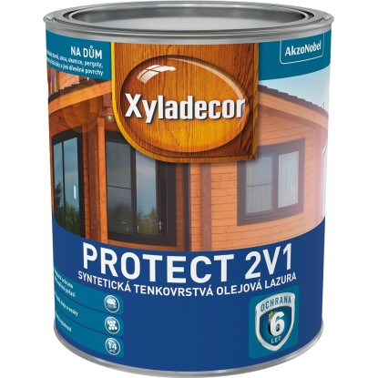 Xyladecor Syntetická tenkovrstvá olejová lazura Protect 2v1 platan 0,75 l