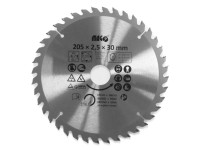 Magg Pilový kotouč 205 x 2,5 x 30 mm / 40 zubů střídavě šikmé Magg Pilový kotouč 205 x 2,5 x 30 mm / 40 zubů střídavě šikmé