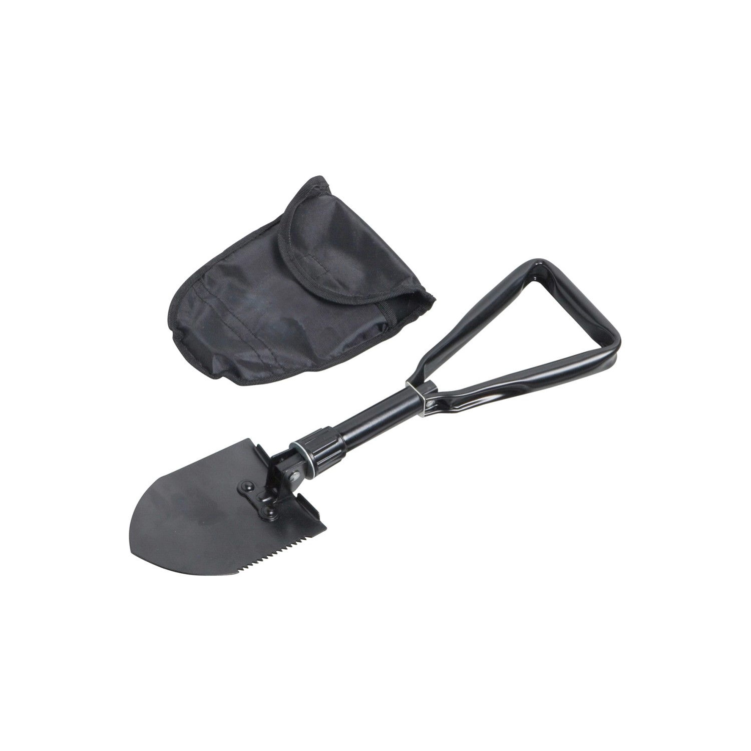 LUX Skládací lopatka z uhlíkové oceli 16 cm - 41 cm