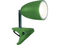 OBI LED lampa s klipem Vidorni zelená