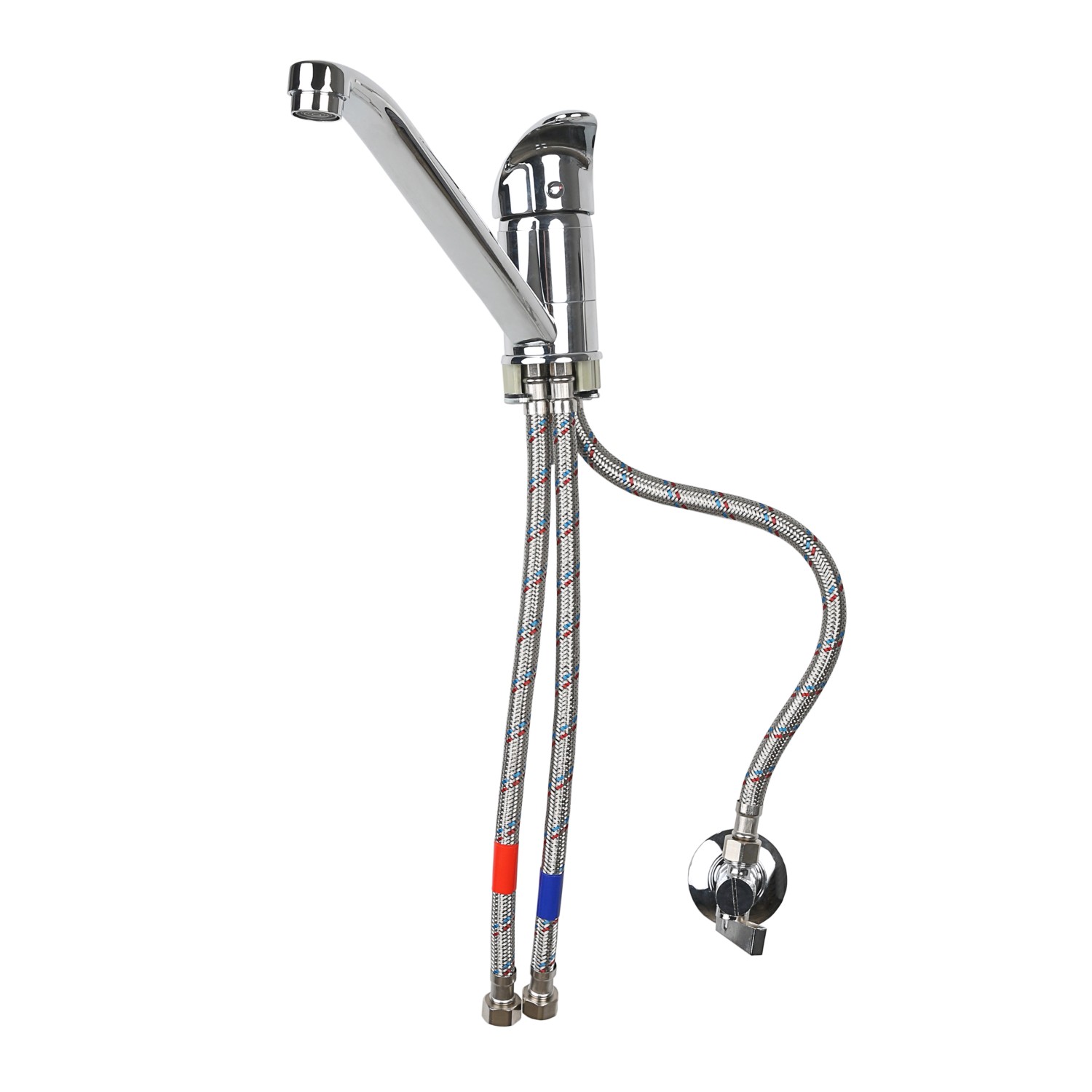 Wterm Beztlaká umyvadlová/dřezová páková baterie spodní ST-P, 225 mm