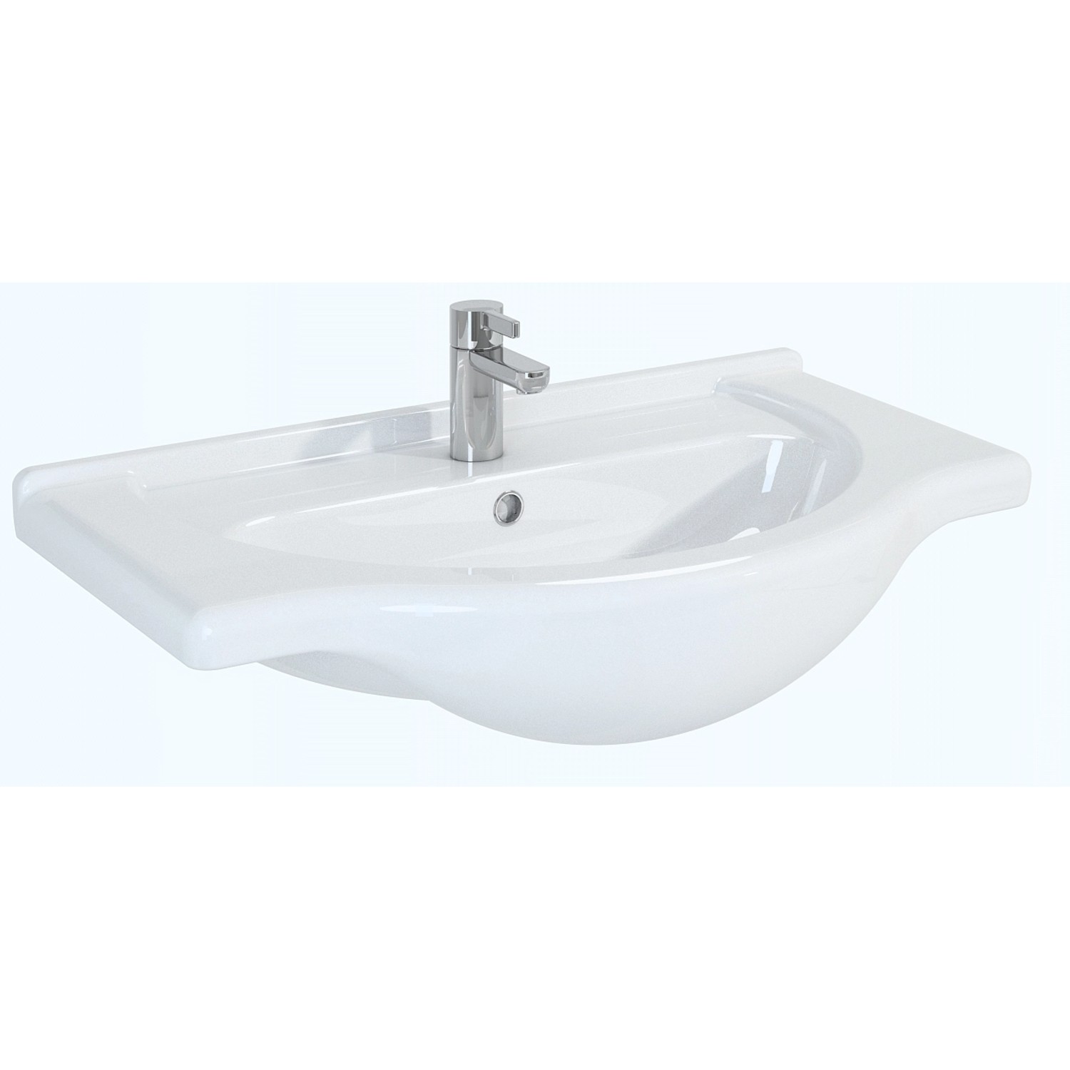 Maximus Keramické umyvadlo Bahama, 75 cm