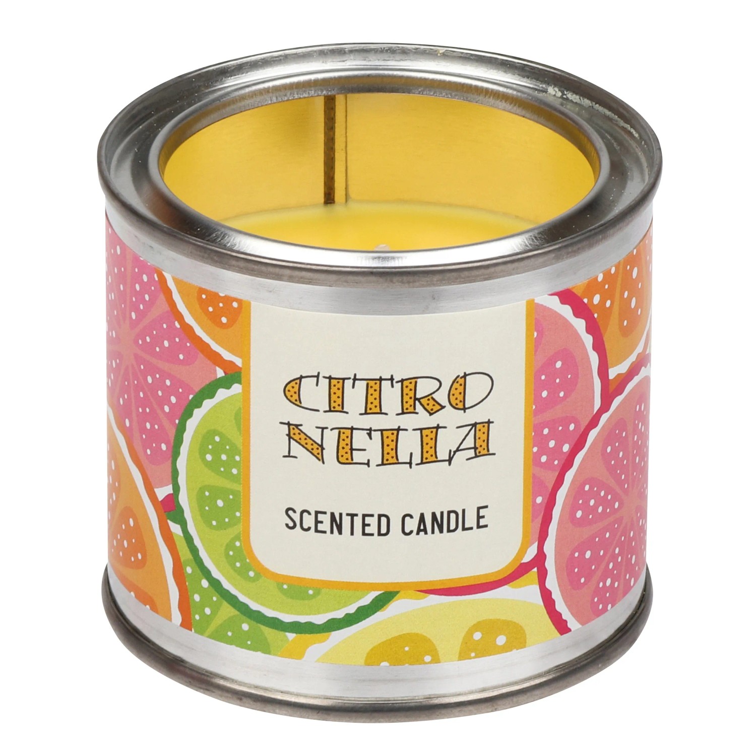 Steinhart Vonná svíčka Citronela v plechovce pr. 7,2 x 6,7 cm